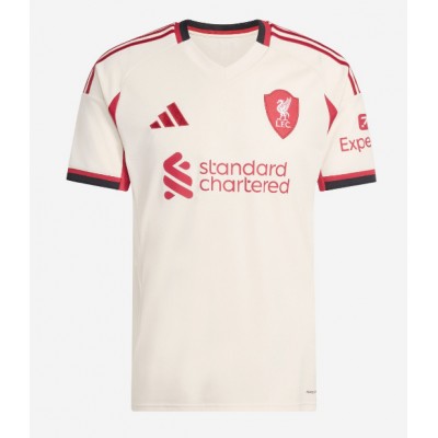 Liverpool Bortatröja 2025/26 Herr Kortärmad Fotbollströja