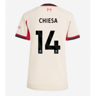 Liverpool Dam Bortatröja 2025/26 Federico Chiesa 14 Kortärmad Fotbollströja