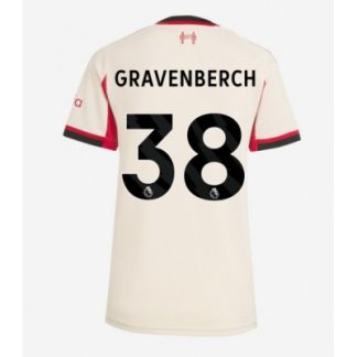 Liverpool Dam Bortatröja 2025/26 Ryan Gravenberch 38 Kortärmad Fotbollströja