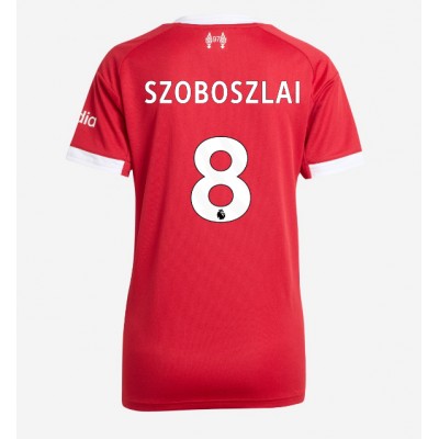 Liverpool Dam Hemmatröja 2025/26 Dominik Szoboszlai 8 Kortärmad Fotbollströja
