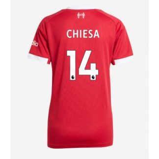 Liverpool Dam Hemmatröja 2025/26 Federico Chiesa 14 Kortärmad Fotbollströja