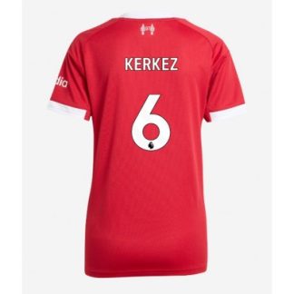 Liverpool Dam Hemmatröja 2025/26 Milos Kerkez 6 Kortärmad Fotbollströja
