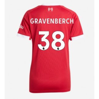 Liverpool Dam Hemmatröja 2025/26 Ryan Gravenberch 38 Kortärmad Fotbollströja