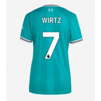 Liverpool Dam Tredjetröja 2025/26 Florian Wirtz 7 Kortärmad Fotbollströja