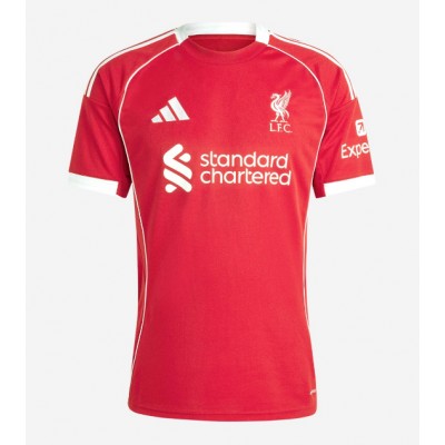 Liverpool Hemmatröja 2025/26 Herr Kortärmad Fotbollströja