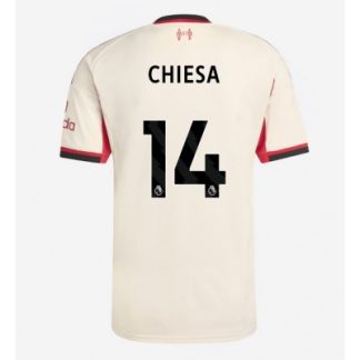 Liverpool Herr Bortatröja 2025/26 Federico Chiesa 14 Kortärmad Fotbollströja