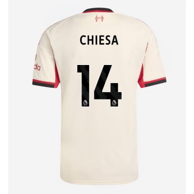 Liverpool Herr Bortatröja 2025/26 Federico Chiesa 14 Kortärmad Fotbollströja