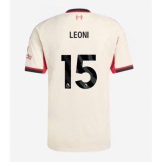 Liverpool Herr Bortatröja 2025/26 Giovanni Leoni 15 Kortärmad Fotbollströja