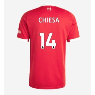 Liverpool Herr Hemmatröja 2025/26 Federico Chiesa 14 Kortärmad Fotbollströja