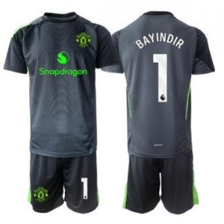 Manchester United Altay Bayindir 1 Målvakt Bortaställ Barn 2025/26 Kortärmad (+ Shorts)