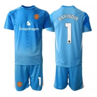 Manchester United Altay Bayindir 1 Målvakt Hemmaställ Barn 2025/26 Kortärmad (+ Shorts)