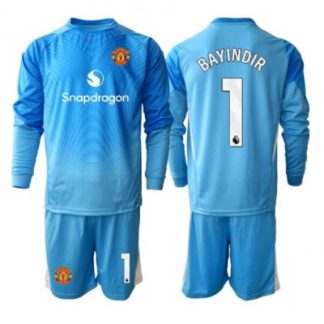 Manchester United Altay Bayindir 1 Målvakt Hemmaställ Barn 2025/26 Långärmad (+ Shorts)