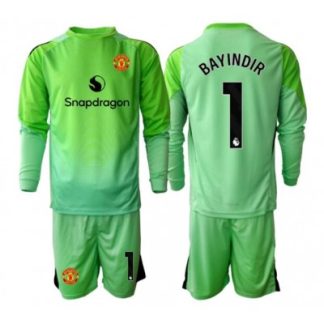 Manchester United Altay Bayindir 1 Målvakt Tredjeställ Barn 2025/26 Långärmad (+ Shorts)