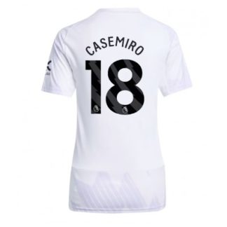 Manchester United Dam Bortatröja 2025/26 Casemiro 18 Kortärmad Fotbollströja