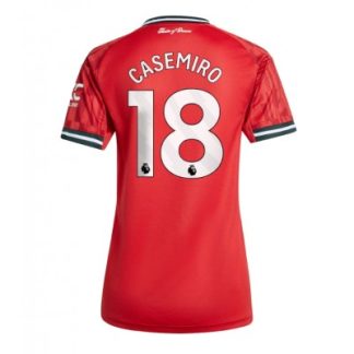 Manchester United Dam Hemmatröja 2025/26 Casemiro 18 Kortärmad Fotbollströja