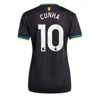Manchester United Dam Tredjetröja 2025/26 Matheus Cunha 10 Kortärmad Fotbollströja