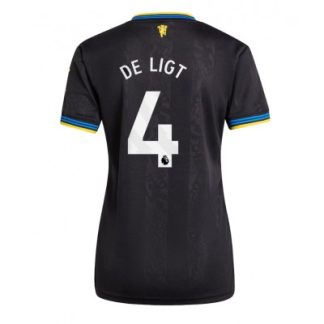 Manchester United Dam Tredjetröja 2025/26 Matthijs de Ligt 4 Kortärmad Fotbollströja