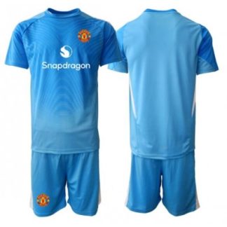 Manchester United Målvakt Hemmaställ Barn 2025/26 Kortärmad (+ Shorts)