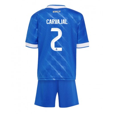 Real Madrid Barn Tredjeställ 2025/26 Daniel Carvajal 2 Kortärmad Tröja + Shorts