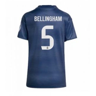 Real Madrid Dam Bortatröja 2025/26 Jude Bellingham 5 Kortärmad Fotbollströja