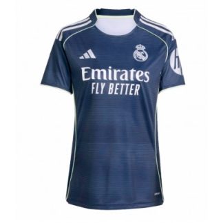 Real Madrid Dam Bortatröja 2025-26 Kortärmad Fotbollströja