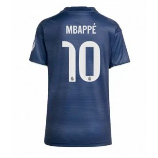 Real Madrid Dam Bortatröja 2025/26 Kylian Mbappé 10 Kortärmad Fotbollströja