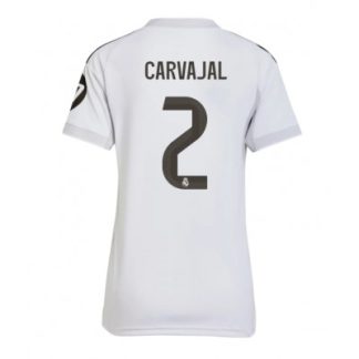 Real Madrid Dam Hemmatröja 2025/26 Daniel Carvajal 2 Kortärmad Fotbollströja