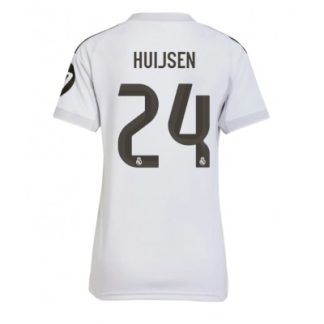 Real Madrid Dam Hemmatröja 2025/26 Dean Huijsen 24 Kortärmad Fotbollströja