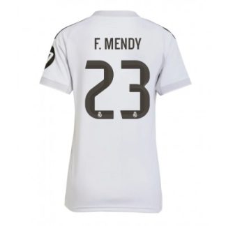 Real Madrid Dam Hemmatröja 2025/26 Ferland Mendy 23 Kortärmad Fotbollströja