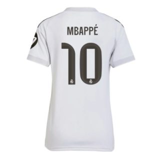 Real Madrid Dam Hemmatröja 2025/26 Kylian Mbappé 10 Kortärmad Fotbollströja