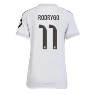 Real Madrid Dam Hemmatröja 2025/26 Rodrygo Goes 11 Kortärmad Fotbollströja