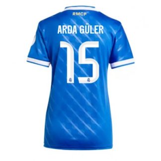 Real Madrid Dam Tredjetröja 2025/26 Arda Güler 15 Kortärmad Fotbollströja