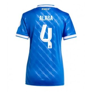 Real Madrid Dam Tredjetröja 2025/26 David Alaba 4 Kortärmad Fotbollströja