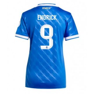 Real Madrid Dam Tredjetröja 2025/26 Endrick 9 Kortärmad Fotbollströja