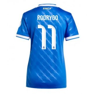 Real Madrid Dam Tredjetröja 2025/26 Rodrygo Goes 11 Kortärmad Fotbollströja