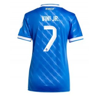 Real Madrid Dam Tredjetröja 2025/26 Vinicius Junior 7 Kortärmad Fotbollströja