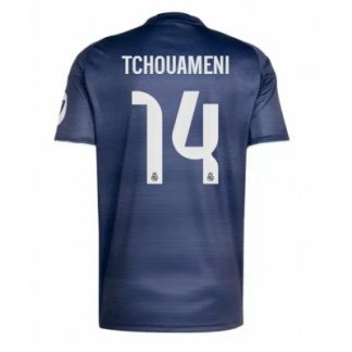 Real Madrid Herr Bortatröja 2025/26 Aurelien Tchouameni 14 Kortärmad Fotbollströja