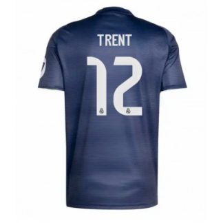 Real Madrid Herr Bortatröja 2025/26 Trent Alexander-Arnold 12 Kortärmad Fotbollströja