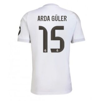 Real Madrid Herr Hemmatröja 2025/26 Arda Güler 15 Kortärmad Fotbollströja