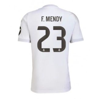 Real Madrid Herr Hemmatröja 2025/26 Ferland Mendy 23 Kortärmad Fotbollströja
