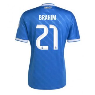 Real Madrid Herr Tredjetröja 2025/26 Brahim Díaz 21 Kortärmad Fotbollströja