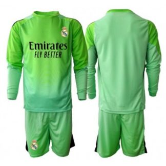 Real Madrid Målvakt Bortaställ Barn 2025/26 Långärmad (+ Shorts)