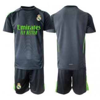 Real Madrid Målvakt Tredjeställ Barn 2025/26 Kortärmad (+ Shorts)