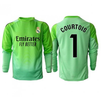 Real Madrid Thibaut Courtois 1 Målvakt Bortatröja Herr 2025/26 Långärmad