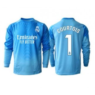 Real Madrid Thibaut Courtois 1 Målvakt Hemmatröja Herr 2025/26 Långärmad