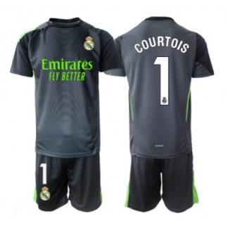 Real Madrid Thibaut Courtois 1 Målvakt Tredjeställ Barn 2025/26 Kortärmad (+ Shorts)