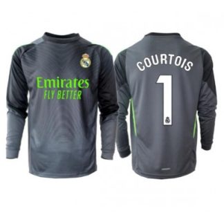 Real Madrid Thibaut Courtois 1 Målvakt Tredjetröja Herr 2025/26 Långärmad