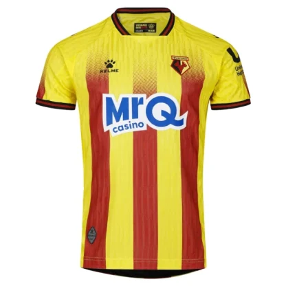 Watford Herr Hemmatröja 2025/26 Kortärmad Fotbollströja