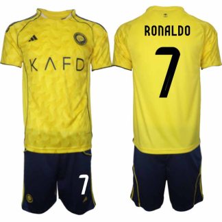 Al-Nassr Cristiano Ronaldo #7 Herr Hemmaställ 2025-26 Tröja + Shorts