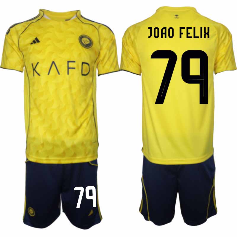Al-Nassr João Félix #79 Herr Hemmaställ 2025-26 Tröja + Shorts